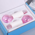 Piel de Porcelana en 10 Min - Masajeador Facial de Cristal Frío